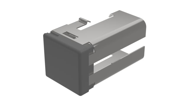 EAO Indicator Lens Rectangular Style, Grey, 19 mm Long | 03-921.8