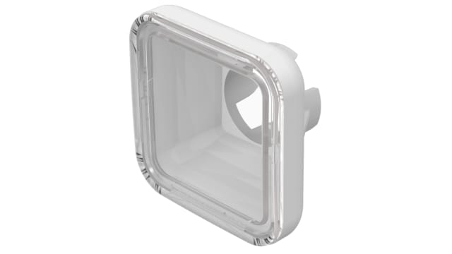 EAO Indicator Lens Square Style, White, 19.05 mm Long | 70-920.9