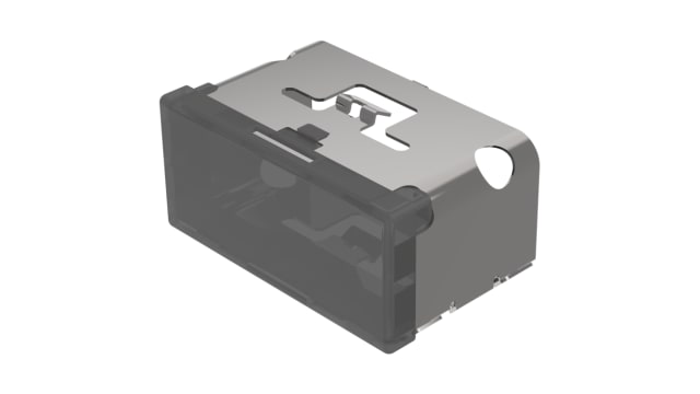 EAO Indicator Lens Rectangular Style, Black, 38 mm Long | 03-947.1