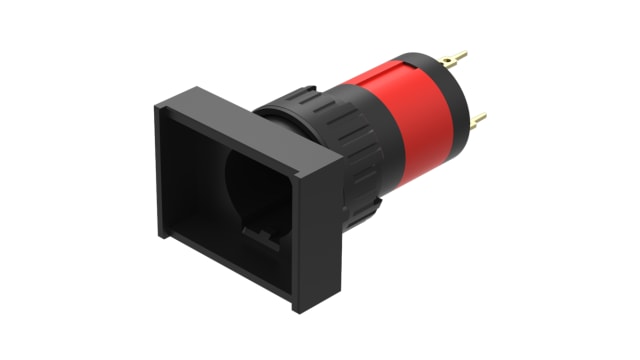 EAO Black Push Button Actuator | 31-701.006