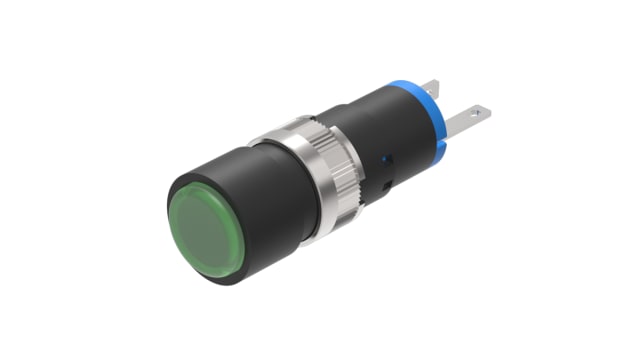 EAO Black Push Button Actuator | 18-032.0055L