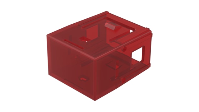 EAO Indicator Lens Rectangular Style, Red, 25.4 mm Long | 02-902.2
