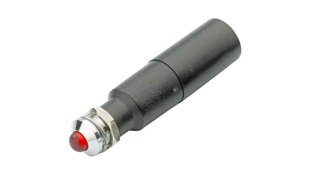 EAO 17-51 Series Red Panel Mount Indicator, 230, 8 Mounting Hole Size, Plug-In Termination, IP40, IP65 | 17-510430