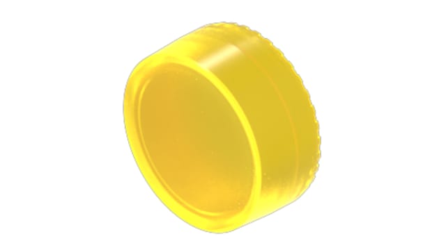 EAO Indicator Lens Round Style, Yellow, 23.7 mm diameter | 704.611.4