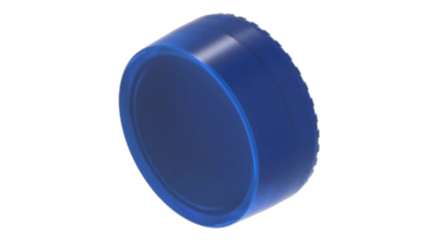 EAO Indicator Lens Round Style, Blue, 23.7 mm diameter | 704.611.6