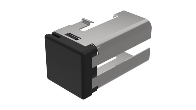 EAO Indicator Lens Rectangular Style, Black, 19 mm Long | 03-921.0