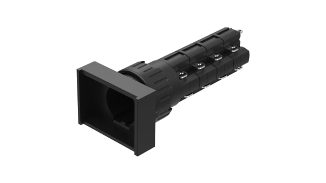 EAO Black Push Button Actuator | 31-124.0252