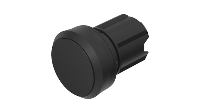 EAO Black Push Button Actuator | 45-2134.1110.000