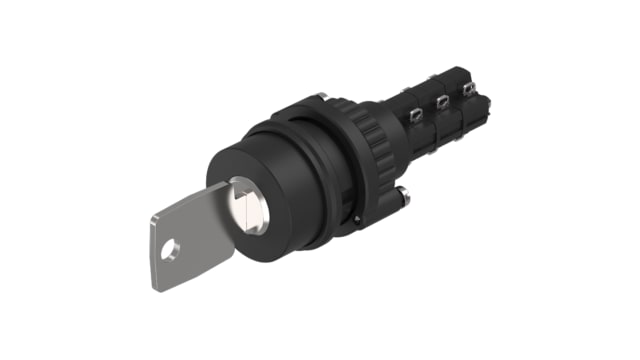 EAO Black Push Button Actuator | 14-137.025K2