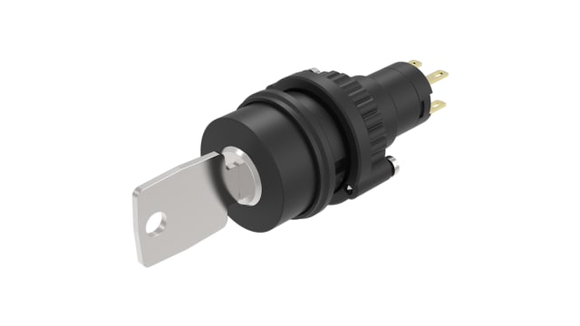 EAO Black Push Button Actuator | 14-235.022K