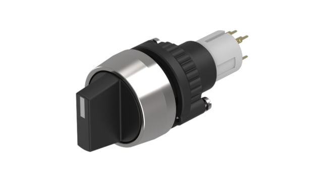 EAO Black Push Button Actuator | 14-521.0360