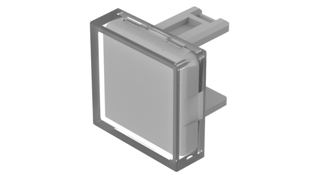 EAO Indicator Lens Square Style, Clear, 15.3 mm Long | 31-955.7