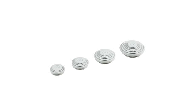 Schneider Electric Mureva Grey Styrene-Butadiene 44 mm Cable Grommet for 40 mm Cable Dia. for 4 mm Cable Dia. ISM71074 | ISM71074