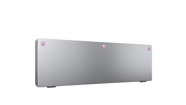 Rittal KX Series Stainless Steel Enclosure, IP66, 200 mm x 600 mm x 120 mm | 1586000