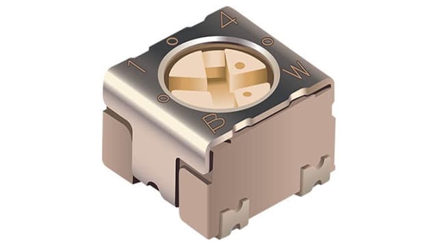 10 kΩ, Surface Mount Surface Mount Trimmer Resistor 0.25 W Top Adjust Bourns, PVG3 | PVG3A202C01R00