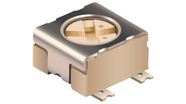 10 kΩ, Surface Mount Surface Mount Trimmer Resistor 0.25 W Top Adjust Bourns, PVG3 | PVG3G103C01R00