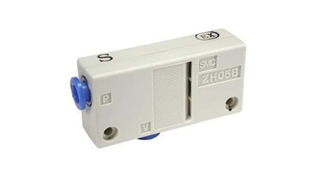 SMC Vacuum Generator, 13mm nozzle , -6kPa 520L/min, ZHV series | ZHV10-F