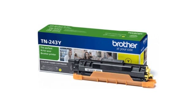 Brother TN243Y Yellow Toner Cartridge, Brother DCP-L3510CDW Compatible | TN243Y