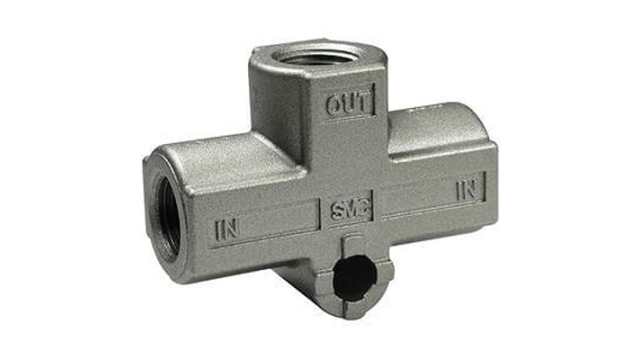 SMC VR1210 Series, Pneumatic Logic Element Function Fitting 589 L/min 10 bar Max Operating Pressure | EVR1210-F01