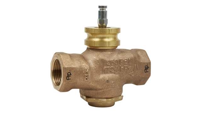 Schneider Electric Bronze Globe Valve VG210R-25B, Rp Internal 399.9 kPa | VG210R-25B
