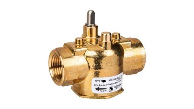 Schneider Electric Brass Globe Valve VT2232, Rp 344.7 kPa | VT2232