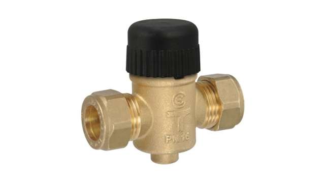 Schneider Electric Brass Globe Valve VZ208C-15BP03, Compression 255.1 kPa | VZ208C-15BP03