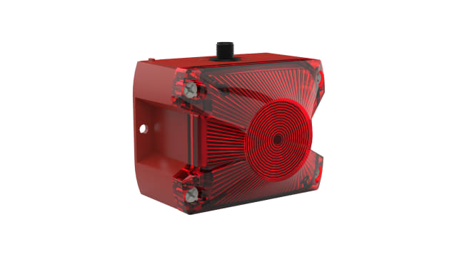 Pfannenberg PY X-S-05 Series Red Flashing Beacon, 24 V dc, Panel Mount, Xenon Bulb, IP66 | 21510805100