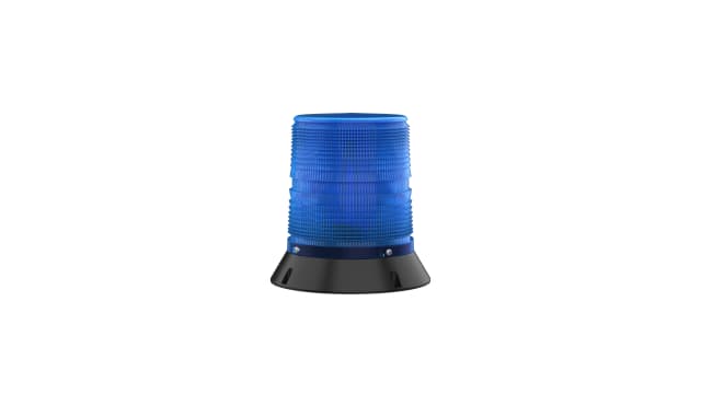 Pfannenberg PMF LED-HI Series Blue Flashing Beacon, 12/24 V dc, Direct Mount / Bracket Mount, LED Bulb, IP55 | 21155637006