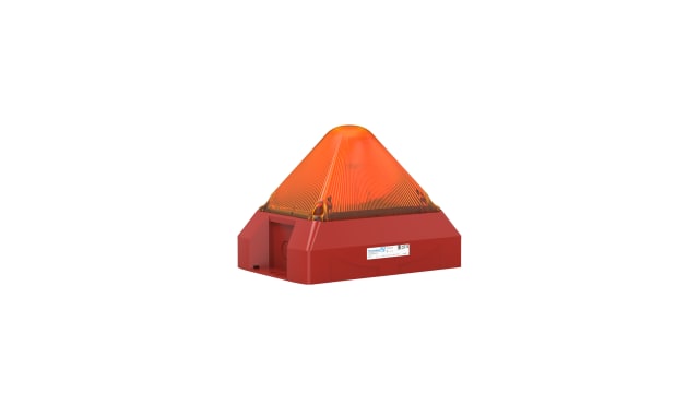 Pfannenberg PY X-L-15 Series Amber Flashing Beacon, 24 V ac, Free Mount, LED Bulb, IP66 | 21561804000