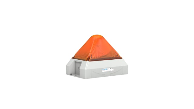 Pfannenberg PY X-L-15 Series Amber Flashing Beacon, 24 V ac, Free Mount, LED Bulb, IP66 | 21561804055