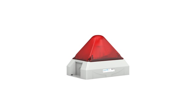 Pfannenberg PY X-L-15 Series Red Flashing Beacon, 230 V ac, Free Mount, Xenon Bulb, IP66 | 21561805055