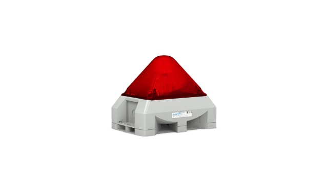 Pfannenberg PY X Series Red Beacon, 24 V dc, IP66, Free Mount, 101dB at 1 Metre | 21565805055