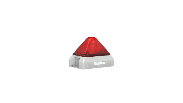Pfannenberg PY L-M Series Red Blinking, Continuous, Flashing Beacon, 24 V dc, Panel Mount, LED Bulb, IP66 | 21553645055