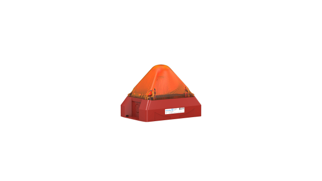 Pfannenberg PY X-M-10 Series Amber Flashing Beacon, 24 V dc, Panel Mount, Xenon Bulb, IP66 | 21551814000