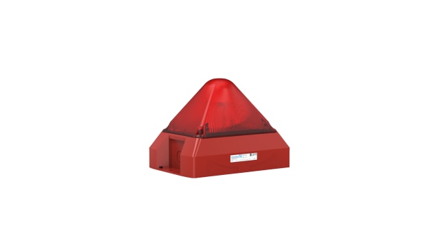 Pfannenberg PY X Series Red Beacon, 24 V ac, IP66, Free Mount | 21561805000