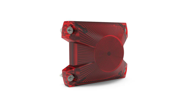 Pfannenberg PYRA Series Red Indicator Lamp, 3 Lights, 120 → 230 V, Base Mount | 21516645000