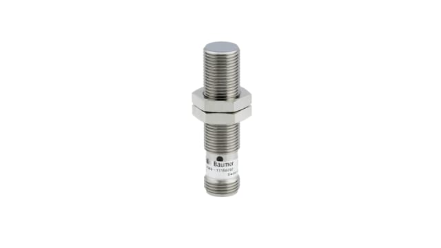 Baumer Proximity Threaded Barrel Proximity Sensor, M8, 2 mm Detection, NPN NO, 6 → 30 V | IFRM 12N1501/S14L
