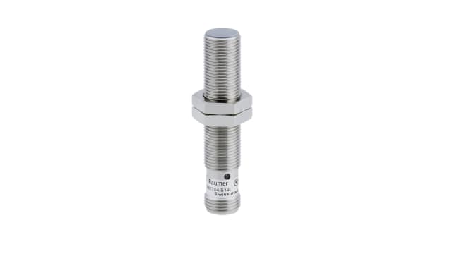 Baumer Proximity Threaded Barrel Proximity Sensor, M8, 4 mm Detection, PNP NO, 6 → 30 V | IFRM 12P1704/S14L