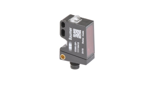 Baumer Retro Reflective Photoelectric Sensor, Rectangular Sensor, 5 m Detection Range | O300.RP-GW1B.72N