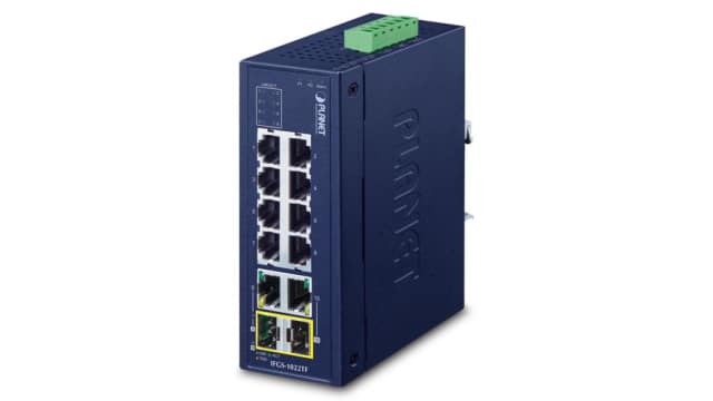 Planet Industrial Ethernet Switch | IFGS-1022TF