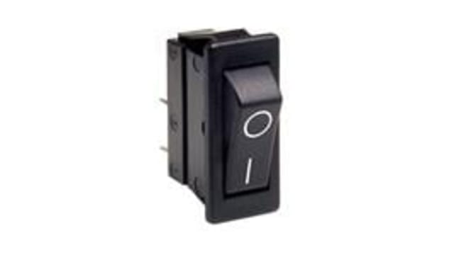 Bulgin, Off-On Rocker Switch Snap-in | C1350XBAAA