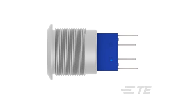 TE Connectivity Alcoswitch AV19 Series Illuminated Push Button Switch, Momentary, Threaded, DPST, Red, Green LED, IP67 | 1-2316542-3