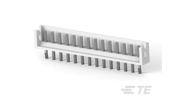 TE Connectivity AMP HPI Series Vertical Board PCB Header, 14 Contact(s), 2.5 mm Pitch, 1 Row, Shrouded | 1-440052-4