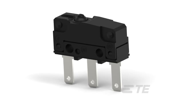 TE Connectivity Pin Plunger Snap Action Micro Switch, Quick Connect Terminal, 2A, SPDT | 2351465-1