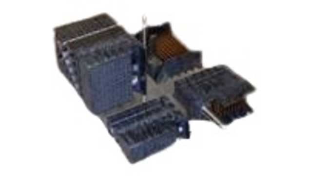 TE Connectivity, 2007705-1 1.9 mm Pitch High Speed Backplane Connector, Right Angle Female, 10 Column, 9 Row, 90 Way | 2007705-1