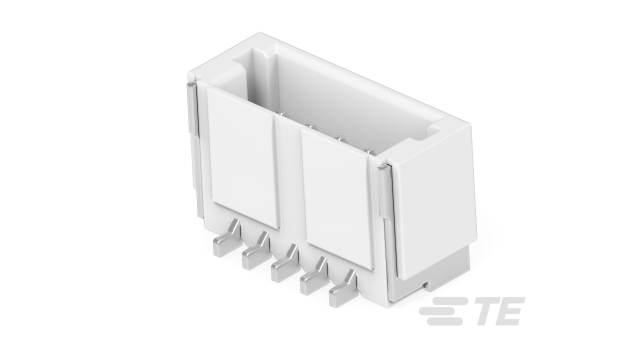 TE Connectivity AMP HPI Series Vertical Board PCB Header, 5 Contact(s), 1 mm Pitch, 1 Row, Shrouded | 1734595-5
