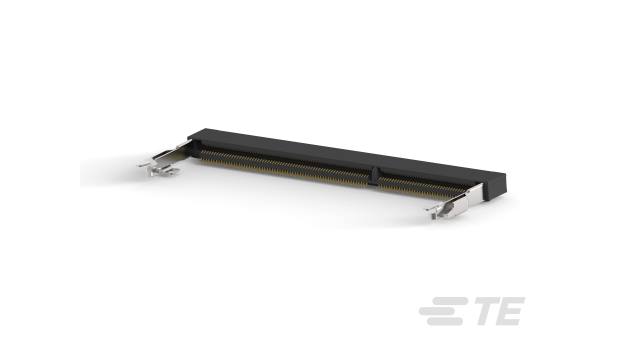 TE Connectivity 0.6 mm Pitch 204 Way, Right Angle Board Mount DDR3 DIMM Socket ,1.5 V, 500mA | 2013022-1