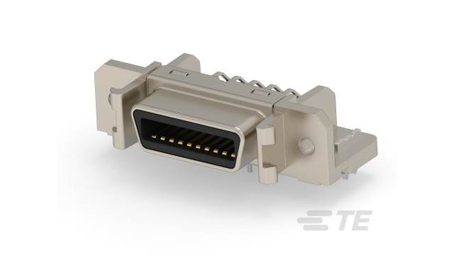 TE Connectivity, 2-227 20 Way Female Panel SCSI Connector 1.27 mm Pitch, Cable | 2-2271101-1