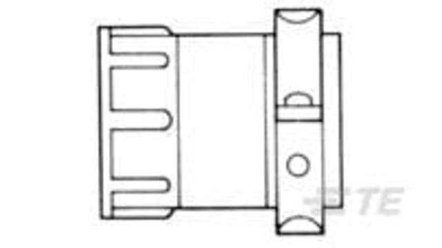 TE Connectivity Industrial Circular Connector, AMP Series | 206512-6