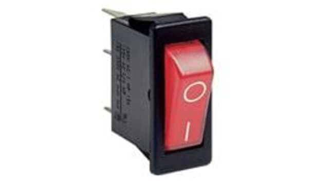 Bulgin Illuminated, Off-On Rocker Switch Snap-in | C5503AABR7